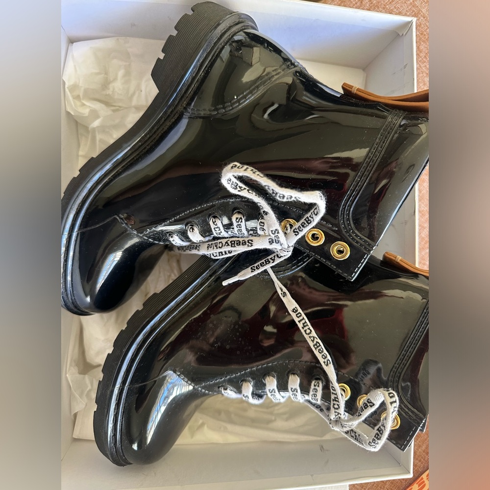 See by CHLOÉ Rubber Rain Boots